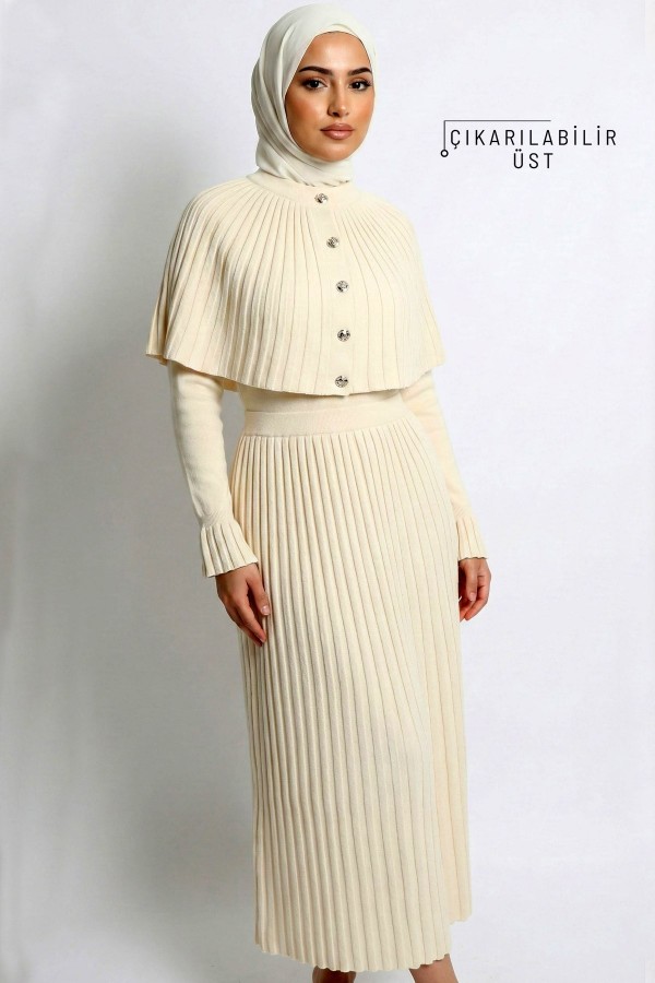 Veronica Tasarım Elbise 5600-3