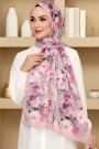 Desenli Bambu Crush Şal 6010-11