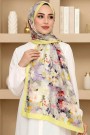 Desenli Bambu Crush Şal 6010-8