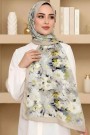 Desenli Bambu Crush Şal 6010-6