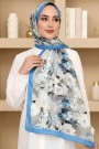 Desenli Bambu Crush Şal 6010-2