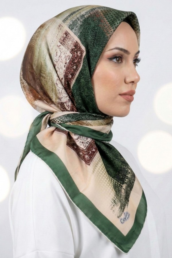 Organik Pamuk Soft Eşarp  6202-3