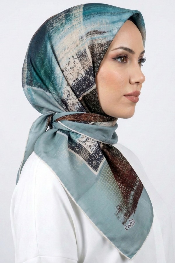 Organik Pamuk Soft Eşarp  6202-2