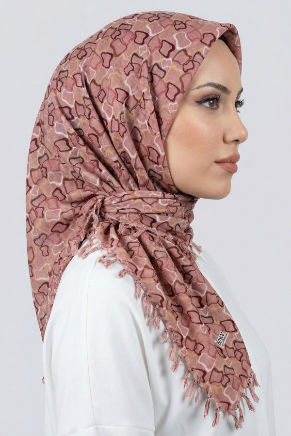 Boncuklu Desenli Yazma 6602