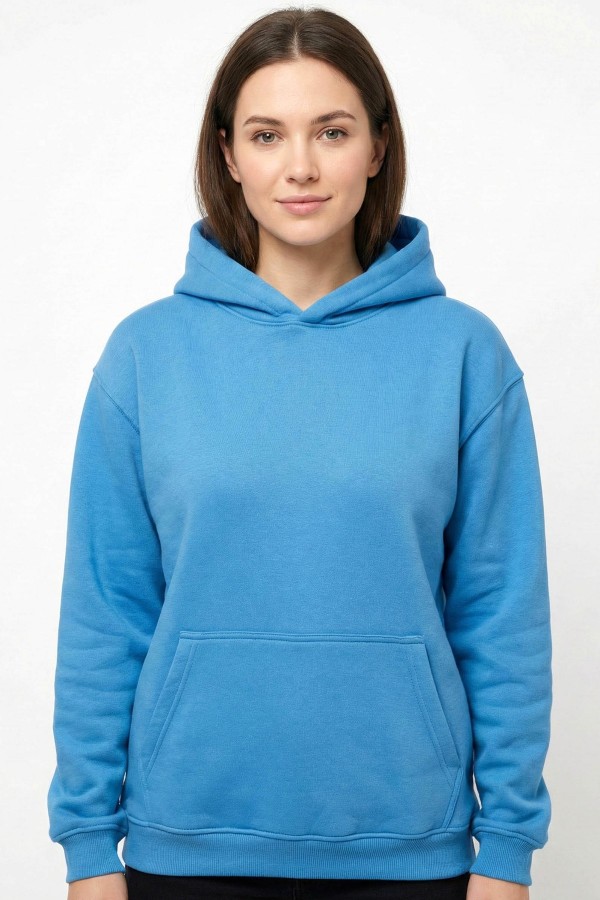 Baskılı Kapşonlu Sweatshirt 5403-3